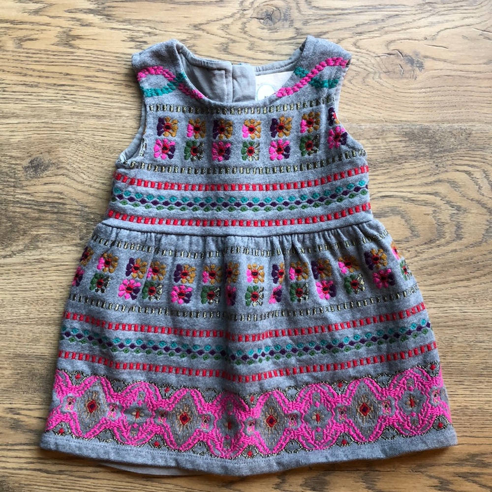Peek Baby Embroidered Dress